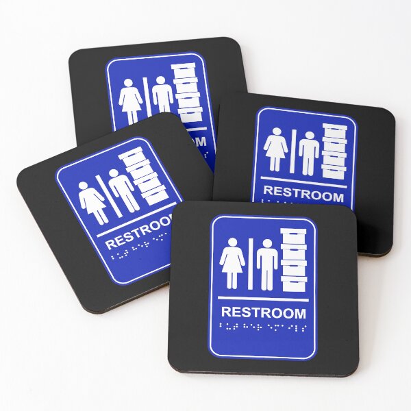 Item preview, BLUE Trump Restroom and Document Storage - BUT HER EMAILS in braille 2.0 designed and sold by Thelittlelord.