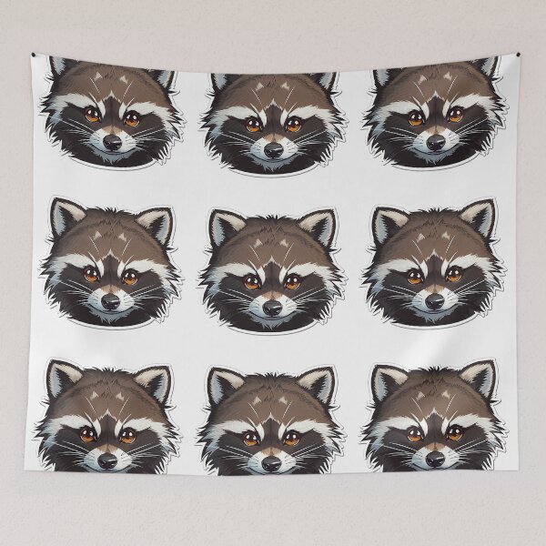 Item preview, mapache, furry, cute, adorable designed and sold by wolfeditor.