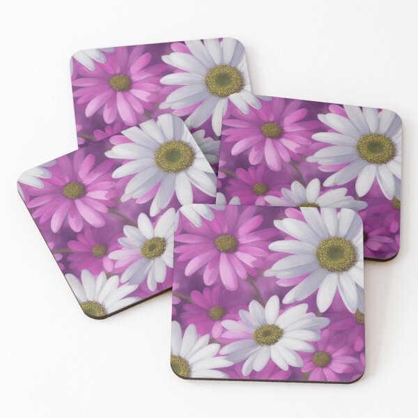 Item preview, Floral  Seamless Pattern White And Purple Daisy 2023 designed and sold by alaasobhi.