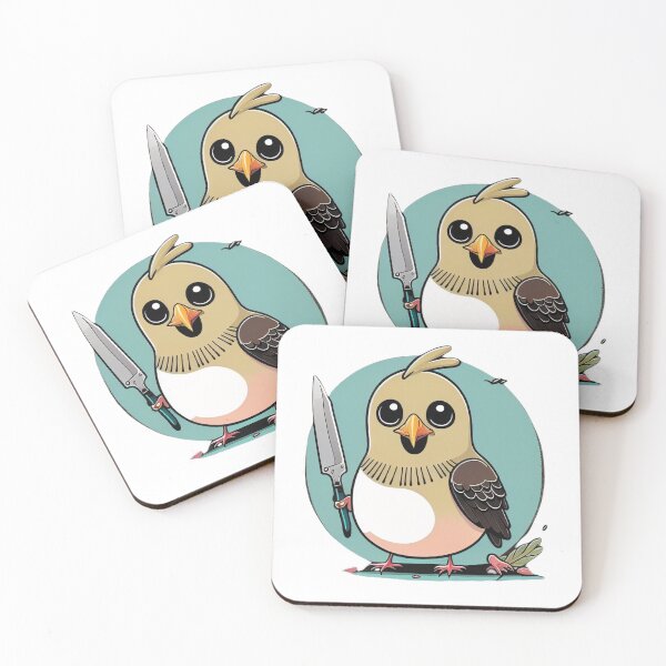 Item preview, Copie de Bird with knife  designed and sold by SplendidStyles.