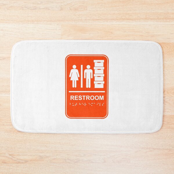Item preview, ORANGE Trump Restroom and Document Storage - BUT HER EMAILS in braille designed and sold by Thelittlelord.