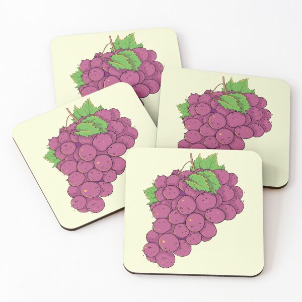 Item preview, cute cats grape bunch designed and sold by kaboodel.