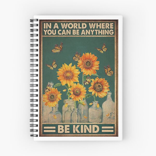 Item preview, In A Word Suflower Butterfly Be Kind designed and sold by hafugory.