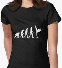 Camiseta entallada para mujer Patinaje artístico