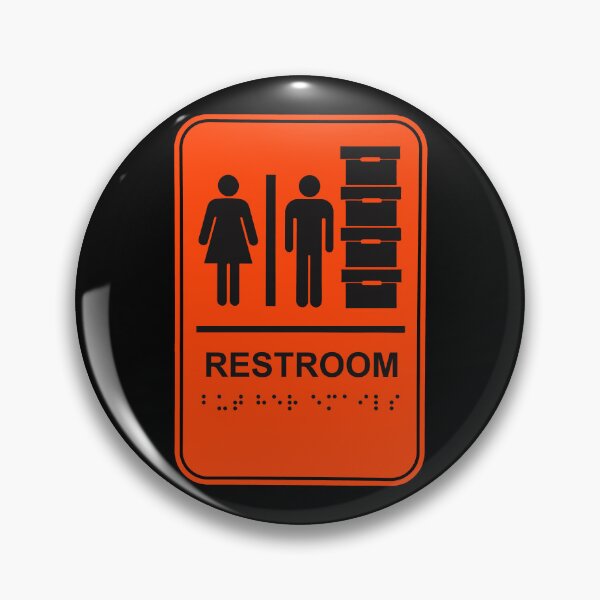 Item preview, ORANGE Trump Restroom and Document Storage- BUT HER EMAILS in braille 2.0 designed and sold by Thelittlelord.