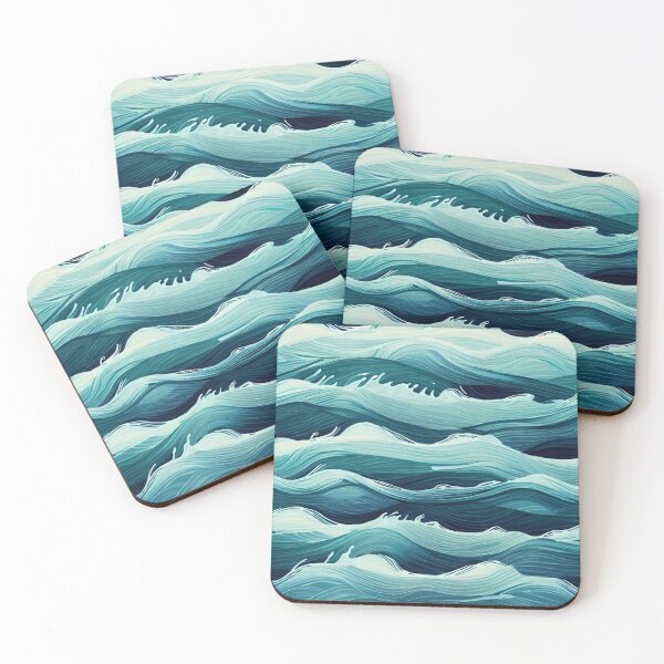 Item preview, Waves Pattern designed and sold by FlowFlex.
