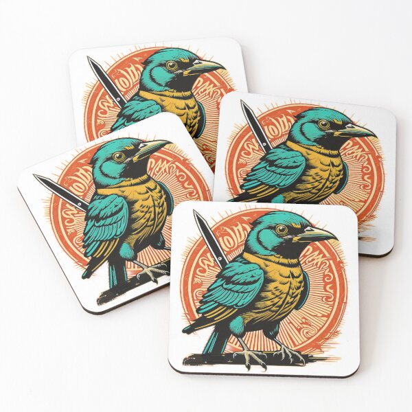 Item preview, Copie de Bird with knife  designed and sold by SplendidStyles.