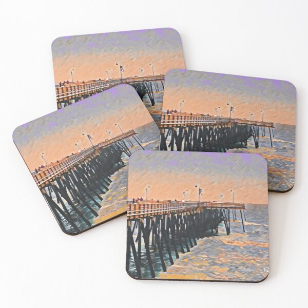 Item preview, PISMO BEACHJ WHARF designed and sold by ArtbyRolleen.