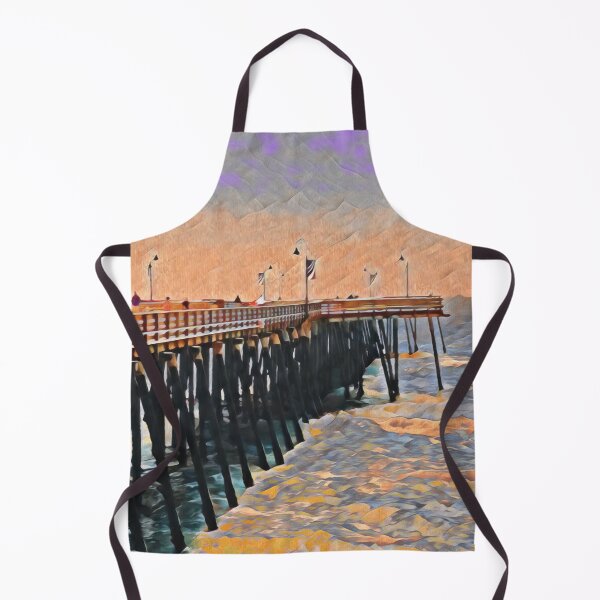 Item preview, PISMO BEACHJ WHARF designed and sold by ArtbyRolleen.