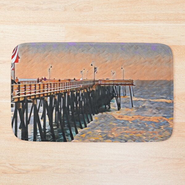 Item preview, PISMO BEACHJ WHARF designed and sold by ArtbyRolleen.