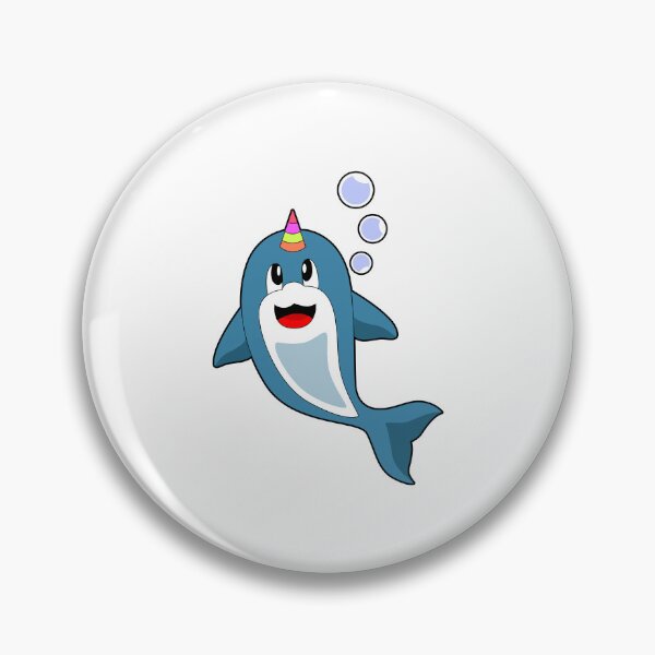 Artikelvorschau, Delfin Einhorn entworfen und verkauft von Snabdesign84.
