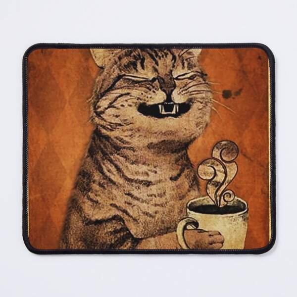 Item preview, A Coffe Day Cat Smile designed and sold by hafugory.