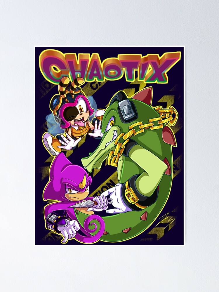 Sonic Heroes - Team CHAOTIX Poster for Sale by Siobhanatron