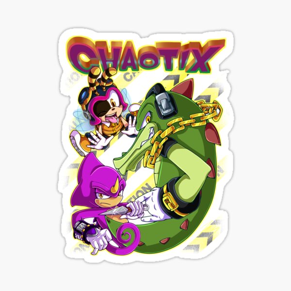 Chaotix  Friday night fever, Character design, Sonic fan art