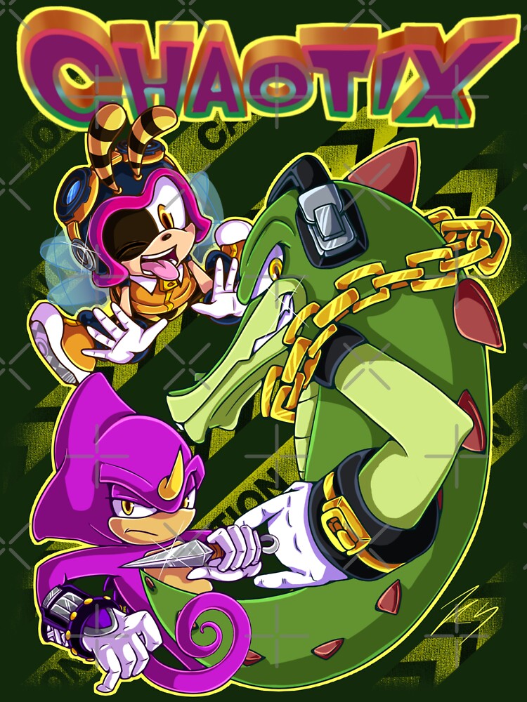 Sonic the Hedgehog Team Chaotix Stickers 