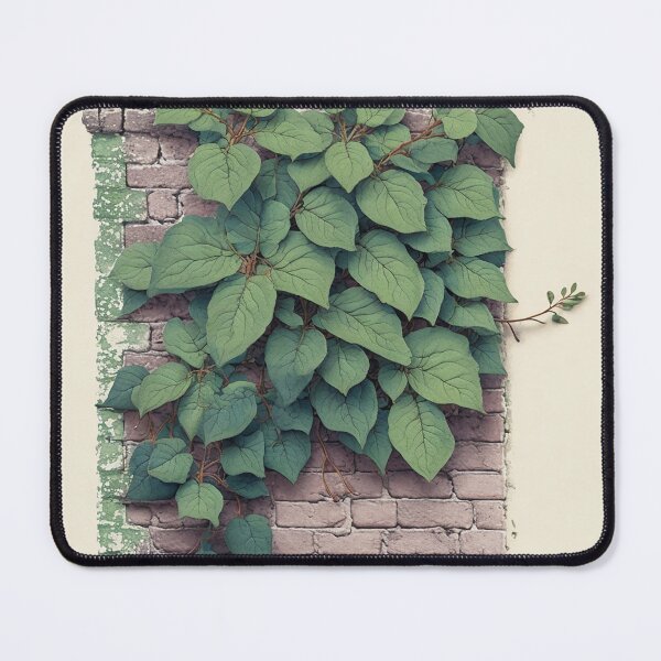 Item preview, Brick wall with ivy designed and sold by SimpleWallArt.