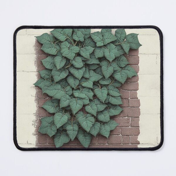 Item preview, Brick wall with ivy designed and sold by SimpleWallArt.