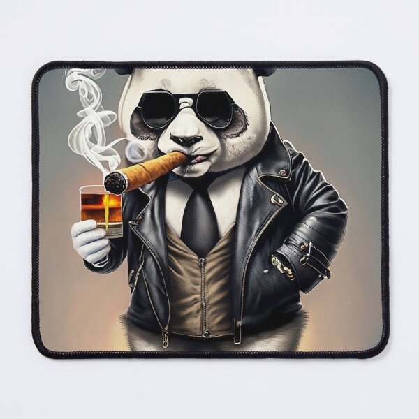 Item preview, cool panda designed and sold by DeluxBee.