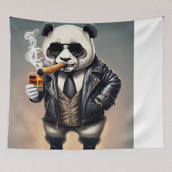 Item preview, cool panda designed and sold by DeluxBee.