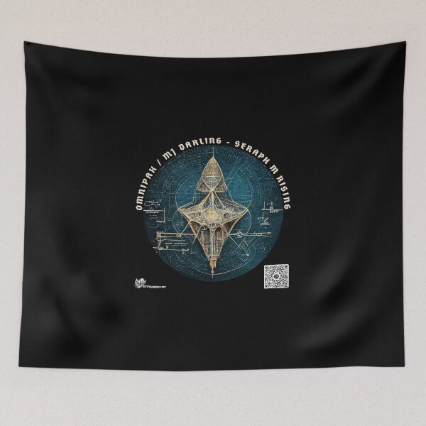 Item preview, Omnipax/MJ Darling - Seraph M Rising (Merch; Cover Art; Starship Blueprint) designed and sold by mj-darling-arts.