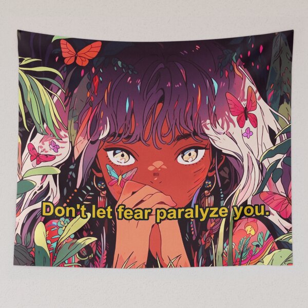 Item preview, Don't let fear paralyze you. designed and sold by akarisgarden.