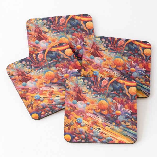 Item preview, Microbiology of Love | Cosmic Bloom | Vibrant Universe designed and sold by mindexploration.