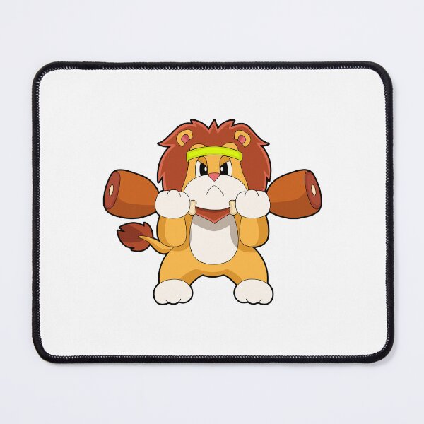 Item preview, Lion Bodybuilder Dumbbells Bodybuilding designed and sold by Snabdesign84.