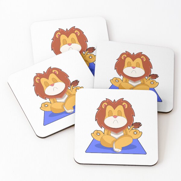 Item preview, Lion Yoga Meditation Gymnastics designed and sold by Snabdesign84.