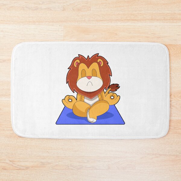 Item preview, Lion Yoga Meditation Gymnastics designed and sold by Snabdesign84.