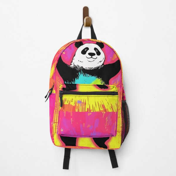 Item preview, Disco Panda Dancing in Psychedelic Forest designed and sold by TheHellSong.