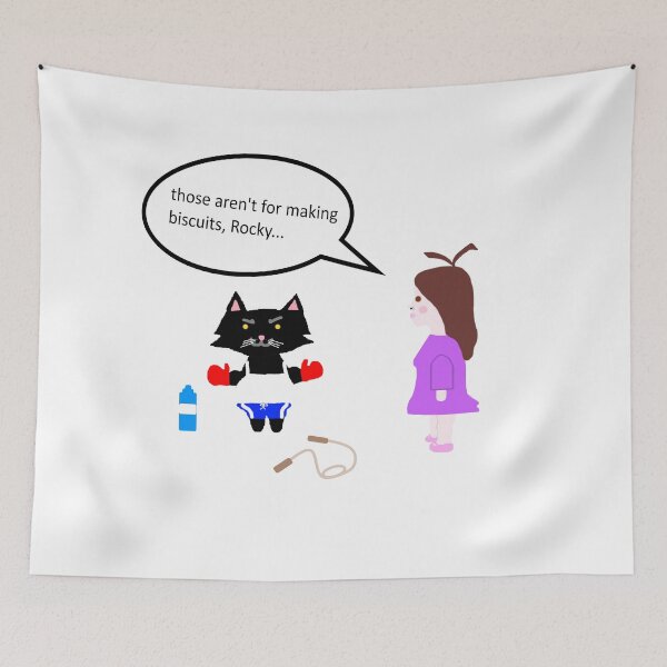 Item preview, rocky the cat designed and sold by ivylovell.