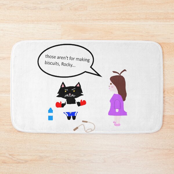Item preview, rocky the cat designed and sold by ivylovell.
