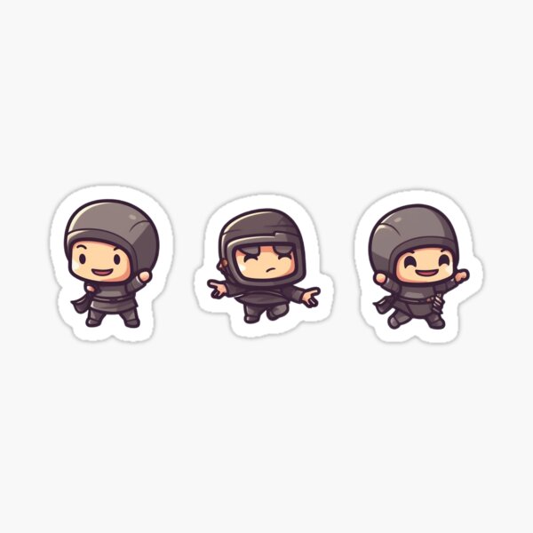 Ninja Phases Sticker