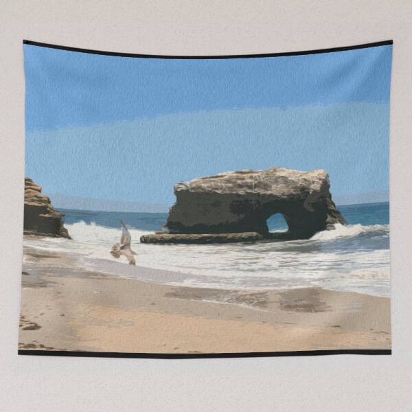 Item preview, SANTA CRUZ BEACH designed and sold by ArtbyRolleen.