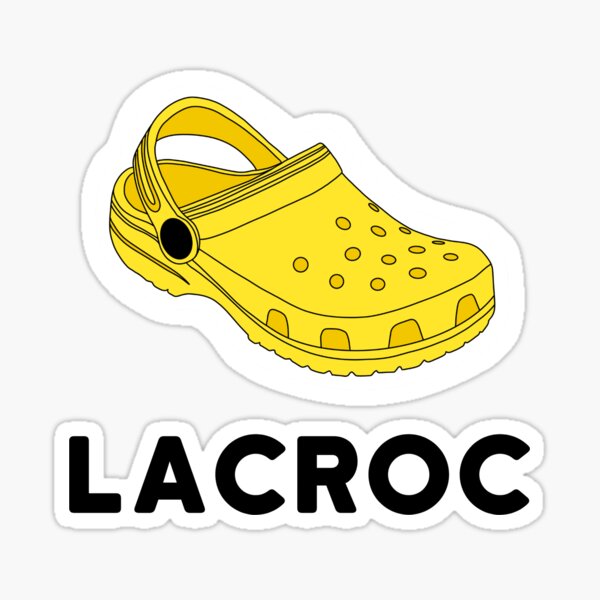 Crocs cheap and lacoste