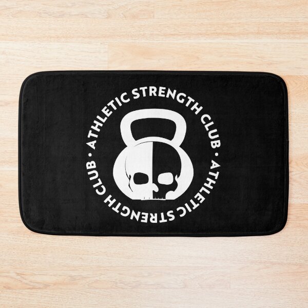 Item preview, Athletic Strength Club White Circular Logo designed and sold by rbadstein.