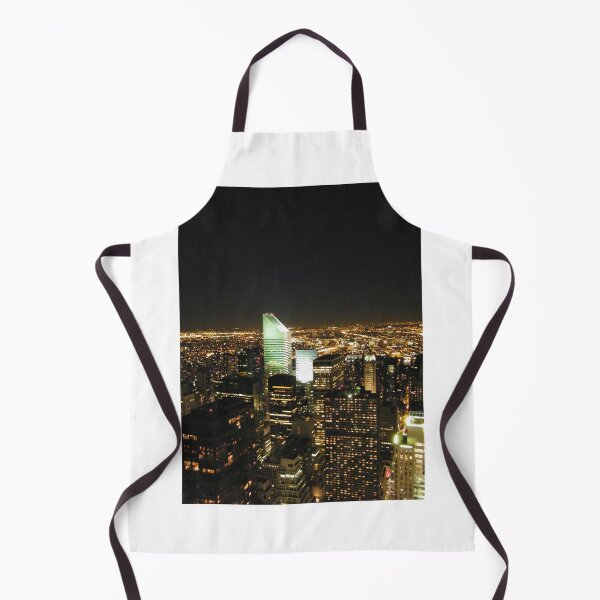 Item preview, Manhattan, Queens, Nighttime View, Aerial View, New York City designed and sold by lenspiro.