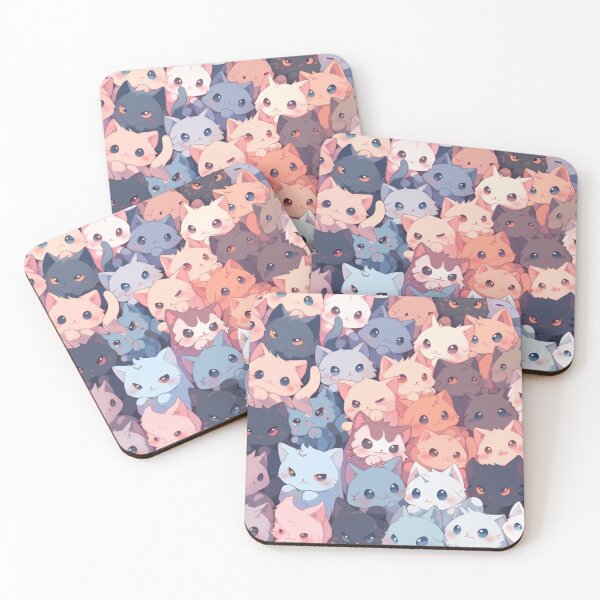 Item preview, 50 cat cute faces designed and sold by PatrykT94.