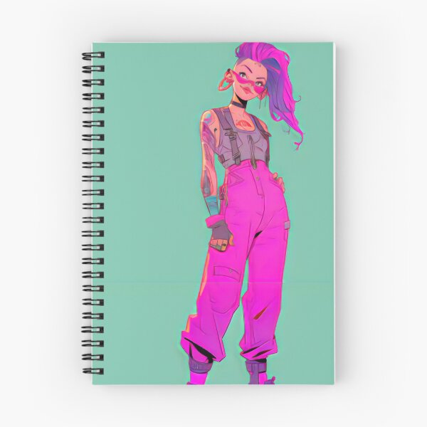 Item preview, Bio Punk Neon Kawaii Girl designed and sold by BoudiccaLondon.