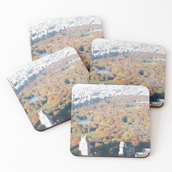 Item preview, Central Park, Fall View, Aerial View, New York City designed and sold by lenspiro.