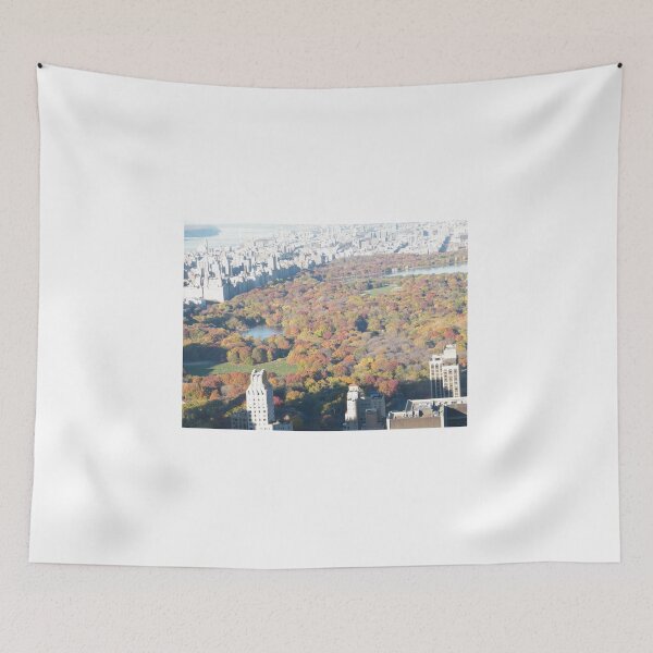 Item preview, Central Park, Fall View, Aerial View, New York City designed and sold by lenspiro.