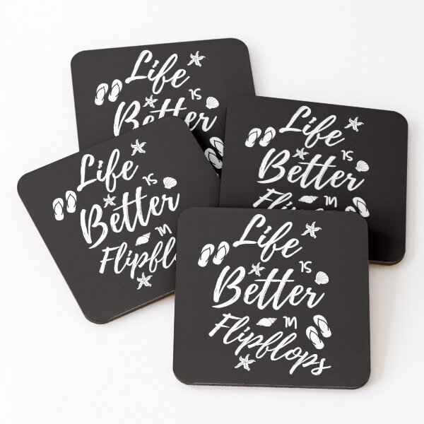 Item preview, Life is better in flipflops designed and sold by dooddles.