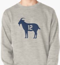Goat Tom Brady 12 Merchandise Pullover