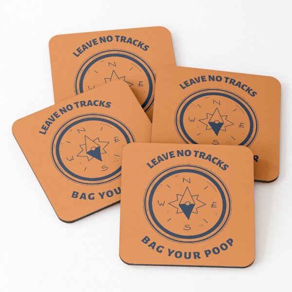 Item preview, Leave no Tracks, Bag Your Poop designed and sold by Battle-Dad-Tees.