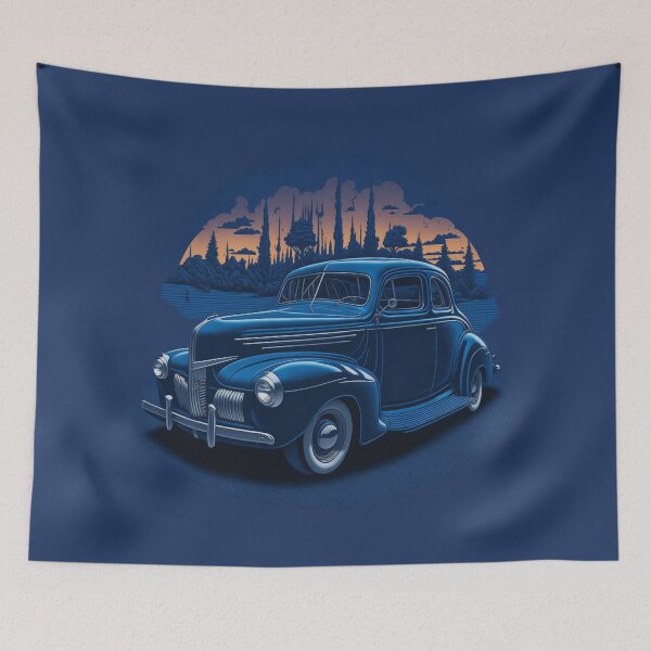 Item preview, EE. UU. Coche clásico años 40 designed and sold by ArtCraftLab.