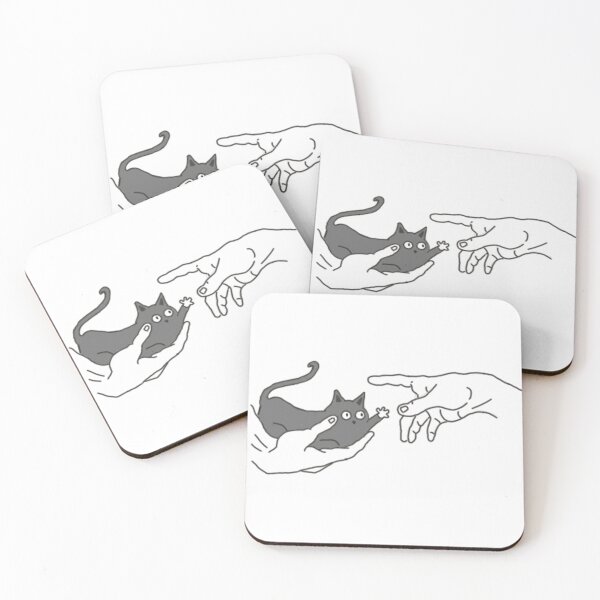 Item preview, kitten cat gatito hands designed and sold by lucisnerosart.