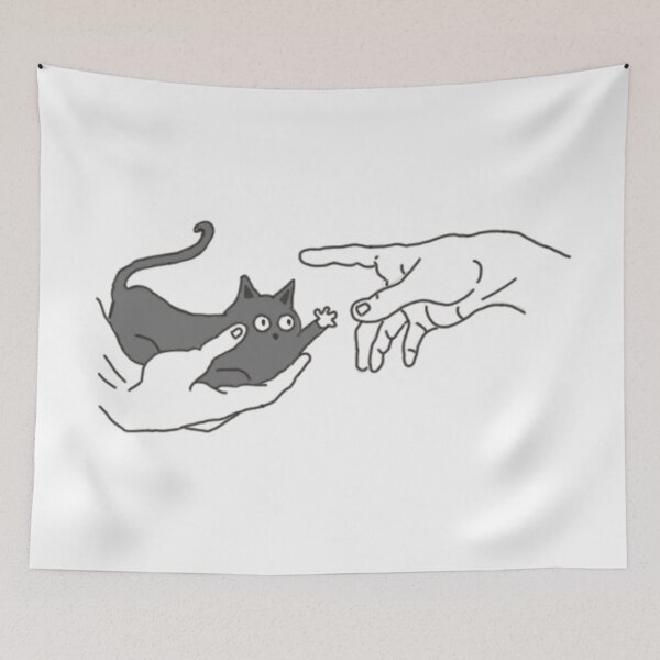 Item preview, kitten cat gatito hands designed and sold by lucisnerosart.