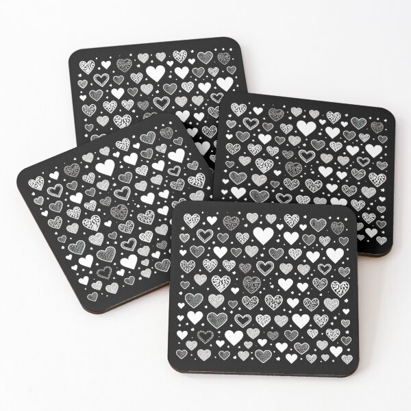Item preview, Many different white hearts designed and sold by TogetherDshop.