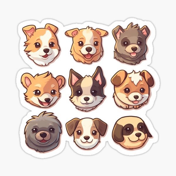 Dog Pack Sticker