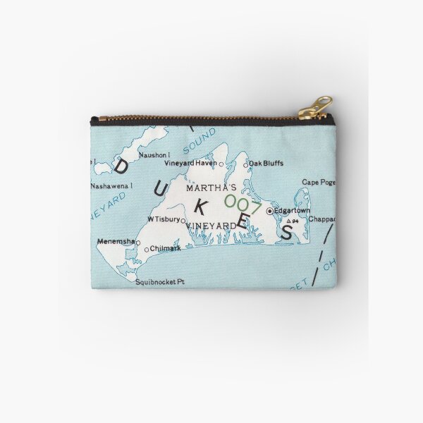 Item preview, Marthas Vineyard Map (1988) designed and sold by BravuraMedia.
